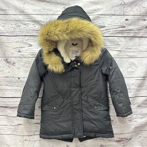 J.Crew Girls Hooded Parka Jacket Size XS